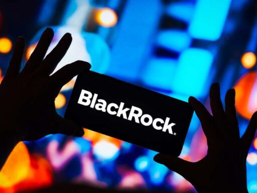 Shadow hands holding phone with blackrock on screen 800w